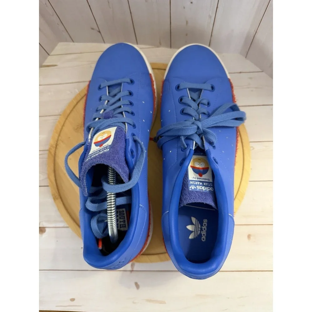 Adidas Stan Smith x South Park Sneakers Sz 10.5 Stan Marsh Blue White Red GY6491